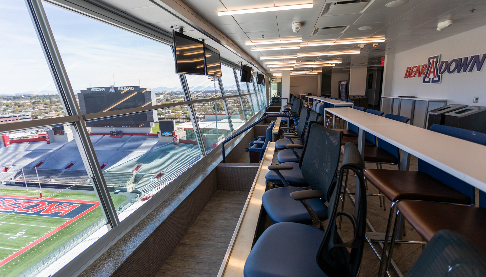 Arizona Stadium boxes